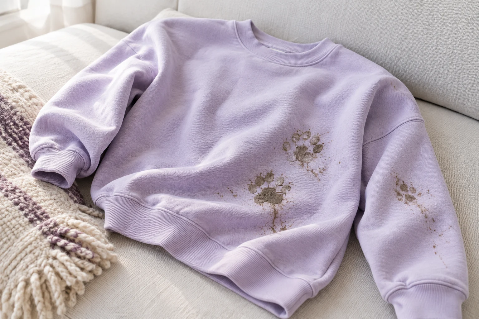 Illustrative example for Muddy paw prints